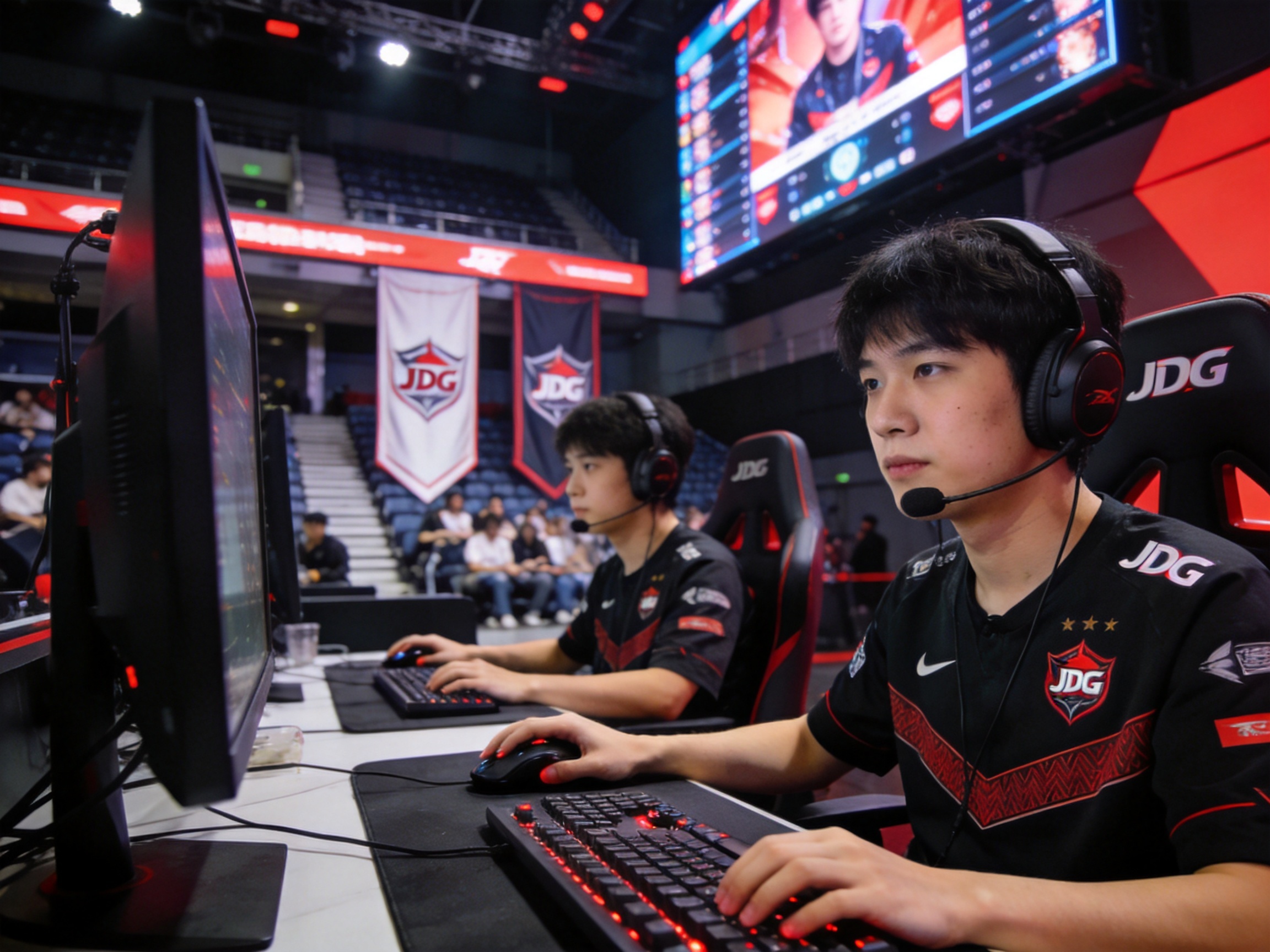 LPL春季赛JDG vs T1图片